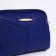 Bag Cross-Bodi with a zipper, blue color