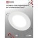 LED panel In Home RLP, 6 W, 230 V, 6500 K, 420 lm, 120 mm, white, IP40