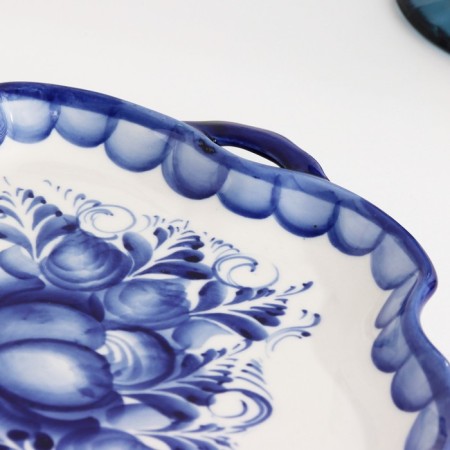 Tray "Julia", 21x29x2 cm, gzhel-3