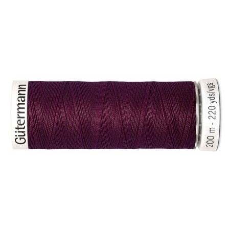 SEW-HALL thread for all materials, 200 m, 748277 (108 plums)