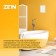 Ventilation grate Zein Lux LP185-OK, 185 x 255 mm, mesh, detachable, check valve