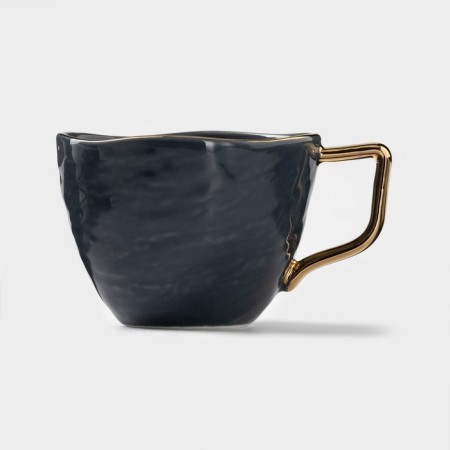 Tea couple ceramic Green, 2 items: a cup 220 ml, a saucer d = 14.5 cm-4