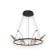Arsi chandelier, size 65x150 cm, 6x10W, LED, 4000K