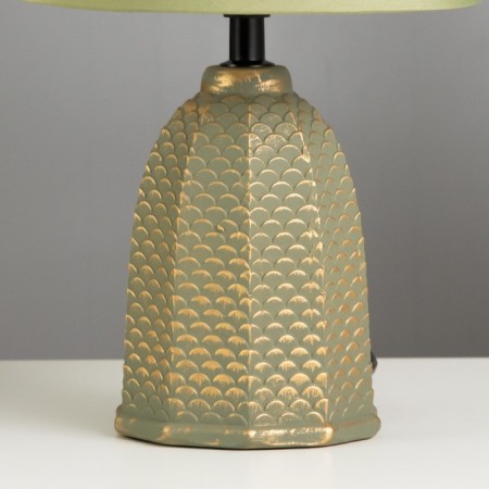 Daniela table lamp E27 40W green-gold 20x20x32 cm-3