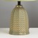 Daniela table lamp E27 40W green-gold 20x20x32 cm