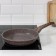 Nadoba Greta pan, anti -stick coating, D = 24 cm, brown color
