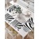A set of napkins for setting the table "Zebrovy pattern", rectangular, size 32x46 cm, 4 pcs