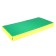 Mat Onlitop, 100x50x10 cm, yellow/green color