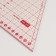 The quilting and patchwork line is 20 × 23 × 0.3 cm, the color is transparent/pink