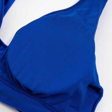 Women's swimsuit minku Blue color, size 44-7