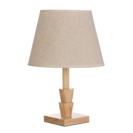 Eln table lamp E27 40W light wood 19.5x19.5x38 cm Risalux-5
