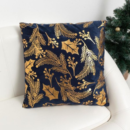 Pillowcase decorative Ethel "Christmas" 42 x 42 cm, velor-1