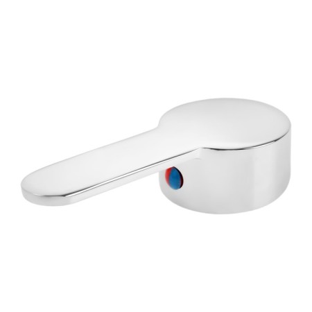 Zein mixer handle, under a cartridge of 40 mm, zinc, chromium color