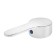Zein mixer handle, under a cartridge of 40 mm, zinc, chromium color