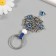 Keychain from the evil eye metal "Nazar" 7 cm