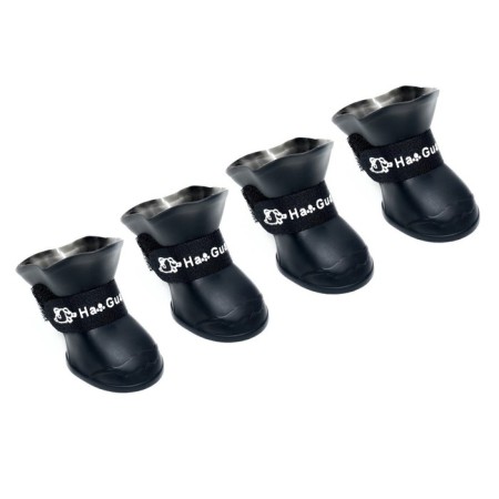 Rubber boots "All-terrain vehicle", set of 4 pcs., Rr. S (sole 4 x 3 cm), black