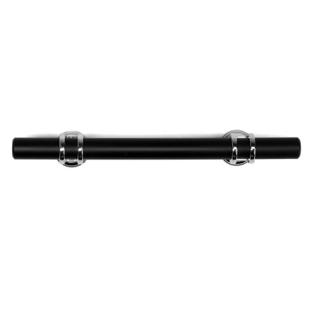 Cappio bracket handle, m/o 96 mm, d = 12 mm, plastic, chrome color/black-3
