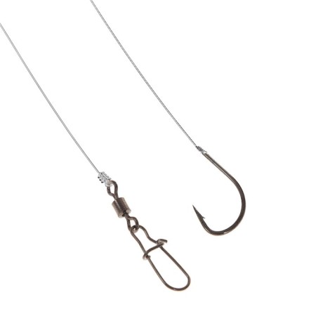 Feeder equipment X-Feeder asymmetric loop, 0.30 mm, carbine No. 6, hook No. 8, 80 g-2