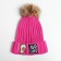 Women's cap with pompom Avocato
