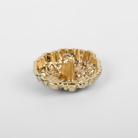 A button on the leg "Sand", d = 23 mm, the color of the gold-1