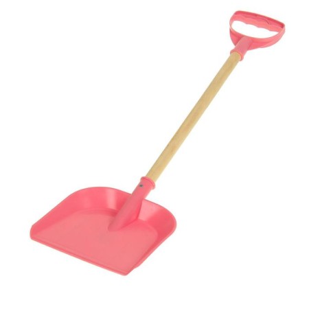 Plastic blade with a wooden handle, Mix color-1