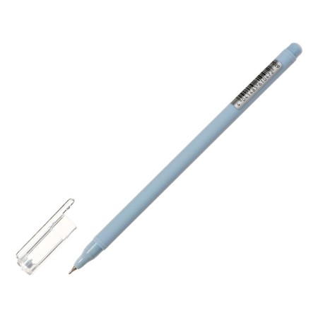 Ballic Handle Erichkrause Slim Stick "Pastel Bloom", needle node 0.7 mm, blue, subtle design Soft Touch, mix-3
