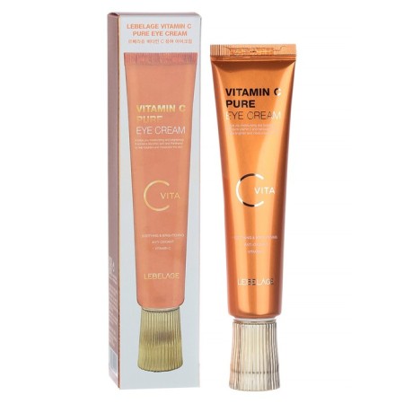 Skin cream around the eyes with vitamin C Lebelage-1