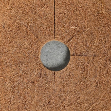 The circle is pro -barrel, d = 0.4 m, from the coconut canvas, a set of 5 pcs., "Mulchamagram"-9