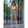 Women's shorts, size 48, gray color