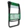 Folding chair, 38.5x36.5x64.5 cm, tropical leaves
