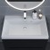 Sink uperwood Classic quartz 70 cm, quartz, white matte, jasmine