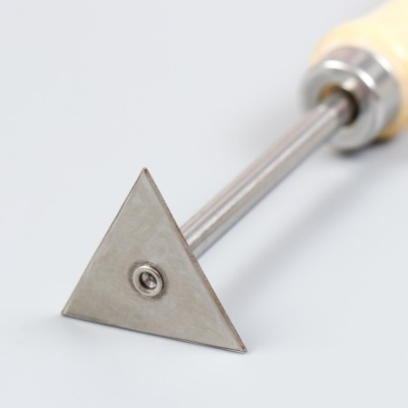 Tool for modeling ceramic products wood, metal 18 cm mix-3