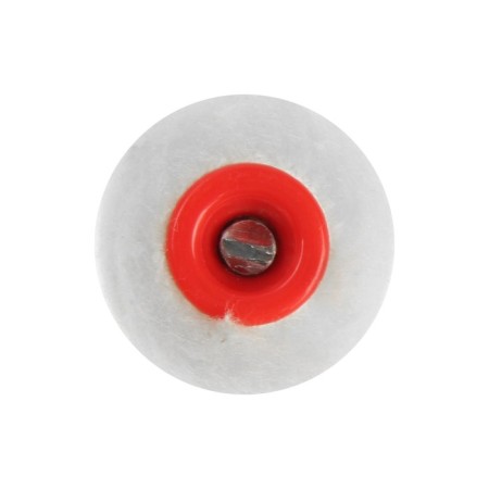Mini-leaf, natural fur, 75 mm, handle d = 6 mm, d = 16 mm, pile 16 mm-2