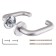 Separate handle DSS-0203/19, stainless steel, square 8x110 mm