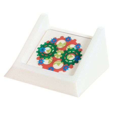 The board game-head-headed “Smart figures. Tasks with gears ”, from 1 player, 5+-7