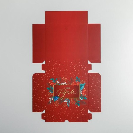 Packaging for confectionery "New Year", 20 x 17 x 6 cm, New Year-4