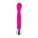Stimulator for G Jos Gaell point, with a flexible head, silicone, pink, 21.6 cm