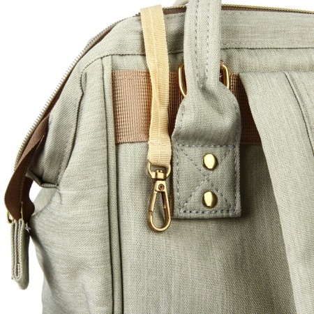 Women's backpack, for mom and baby, model "Bag-rugzak", yellow color-11