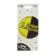 Foil ball 18 "Happy Birthday", black and yellow circle, with a substrate