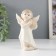 Souvenir Ceramics "Angel with a heart in the hands" 6.5x4.5x11.5 cm