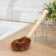 Brush for cleaning dishes of the share, 8 × 4.5 × 23 cm, coconut stubble, wooden handle