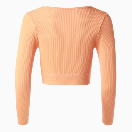 TOP with a long sleeve Minaku: Sportly; color orange rr l l-10