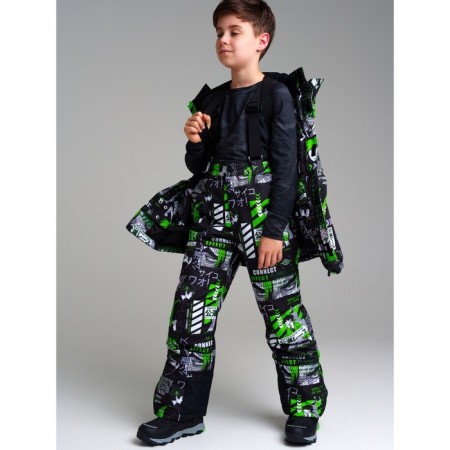 Winter kit for the boy PlayTode: jacket and trousers, height 128 cm-4