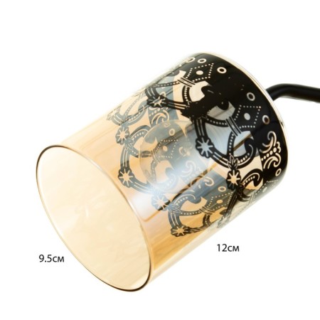RUZANNA CHURE 2HA27 40W black and gold 48x26x27 cm Bayerlux-5