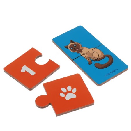 Puzzles for kids "smart animals"-2