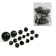 A set of cubes for D&D (Dungeons and Dragons, DND) "Game time", Series: D&D, 15 pcs, Green