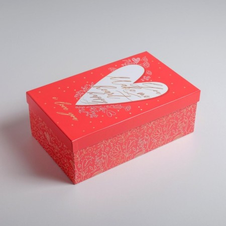 Set of boxes 5 in 1, gift packaging, “love”, 22 x 14 x 8.5 - 32.5 x 20 x 12.5 cm-2