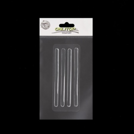 Set of strips for straps, adhesive, silicone, 9.5 × 0.7 cm, 4 pcs-11