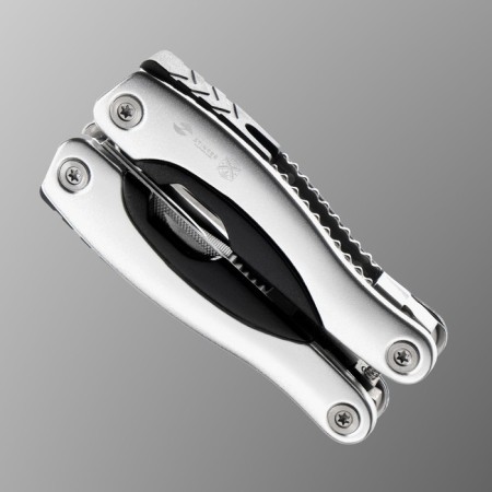 Stinger multitule with a nylon cover, 15 functions, steel, aluminum, silver-3