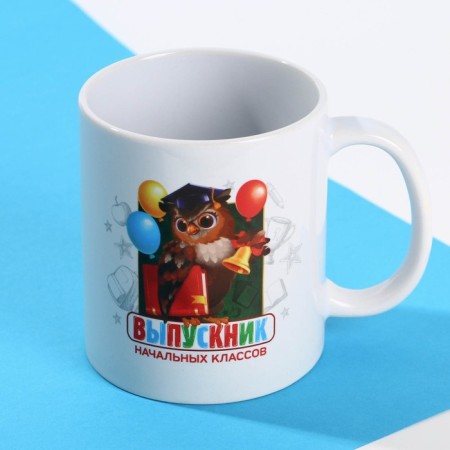 Mug and cup for graduation "graduate", gift set-3